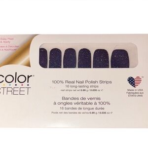 Color Street Sparkling Purple Nail Strips